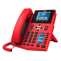 Fanvil X5U-RED High End Enterprise IP Phone - 3.5" Colour Screen, 16 Lines, 40 x DSS Buttons, Dual Gigabit NIC,Bluetooth - 2 Years Warranty - RED - Image 5
