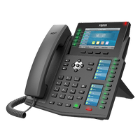 Fanvil X6U Enterprise IP Phone - 4.3" (Video) Colour Screen, 20 Lines, 60 x DSS Buttons, Dual Gigabit NIC, Built in Bluetooth, *SBC Ready (V2) - Image 1
