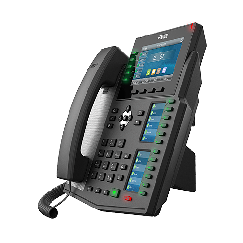 Fanvil X6U Enterprise IP Phone - 4.3" (Video) Colour Screen, 20 Lines, 60 x DSS Buttons, Dual Gigabit NIC, Built in Bluetooth, *SBC Ready (V2) - Image 3