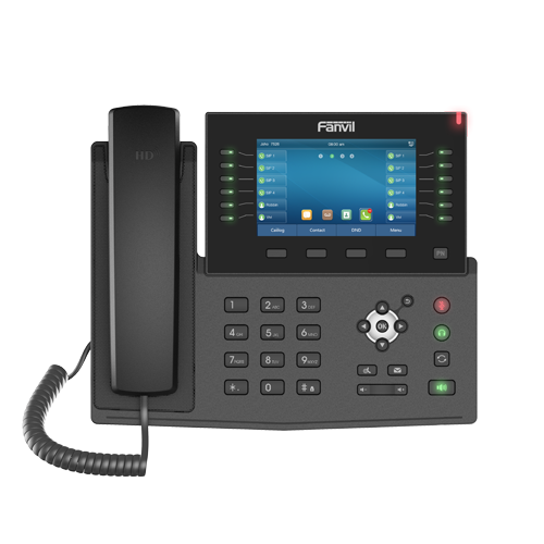 Fanvil X7C Enterprise Color IP Phone, 5" Hig Res Screen, 20 SIP Lines, HD Audio, Built In Bluetooth, Upto 60 DSS Key Entries,*SBC Ready, - Image 3
