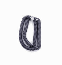 Fanvil curly cord for XU series headset, curve，black - Image 1