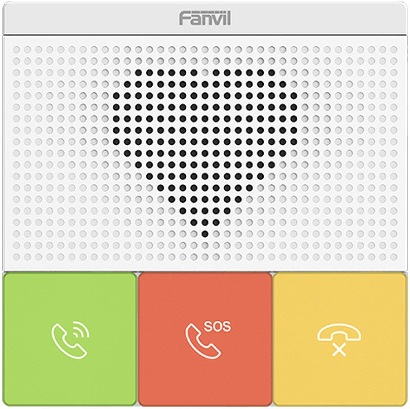 Fanvil Y501 2 SIP Lines Healthcare Intercom, HD Audio, Waterproof & Dustproof, PoE Enabled, Wall Mountable, 10/100Mbps, 3 Button. Auto answe, No Wi-Fi - Image 1