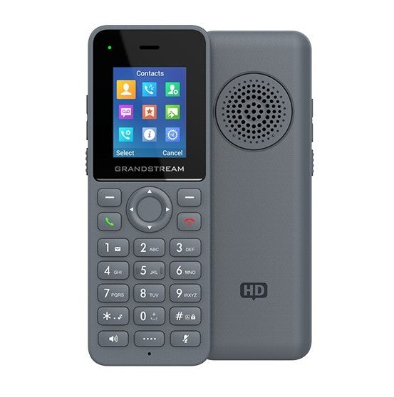 Grandstream DP725 DECT Cordless HD Handset for Mobility, HD handset, Up to 20 SIP Accounts Per System; Up to 20 Lines Per Handset, DECT Authentication
