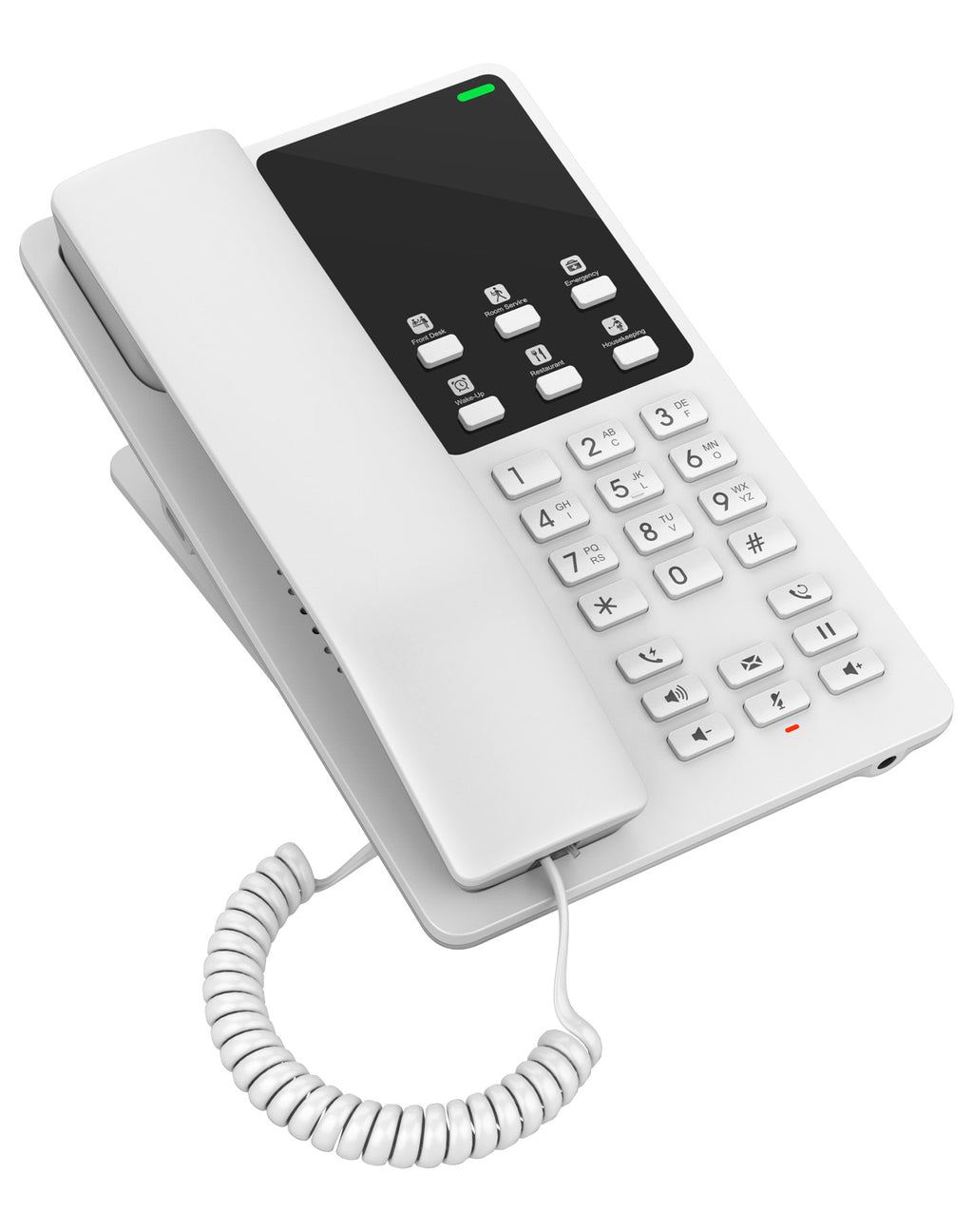 Grandstream GHP620W Hotel Phone, 2 Line IP Phone, 2 SIP Accounts, HD Audio, Built In Wi-Fi, White Colour, 1Yr Wty - Image 2