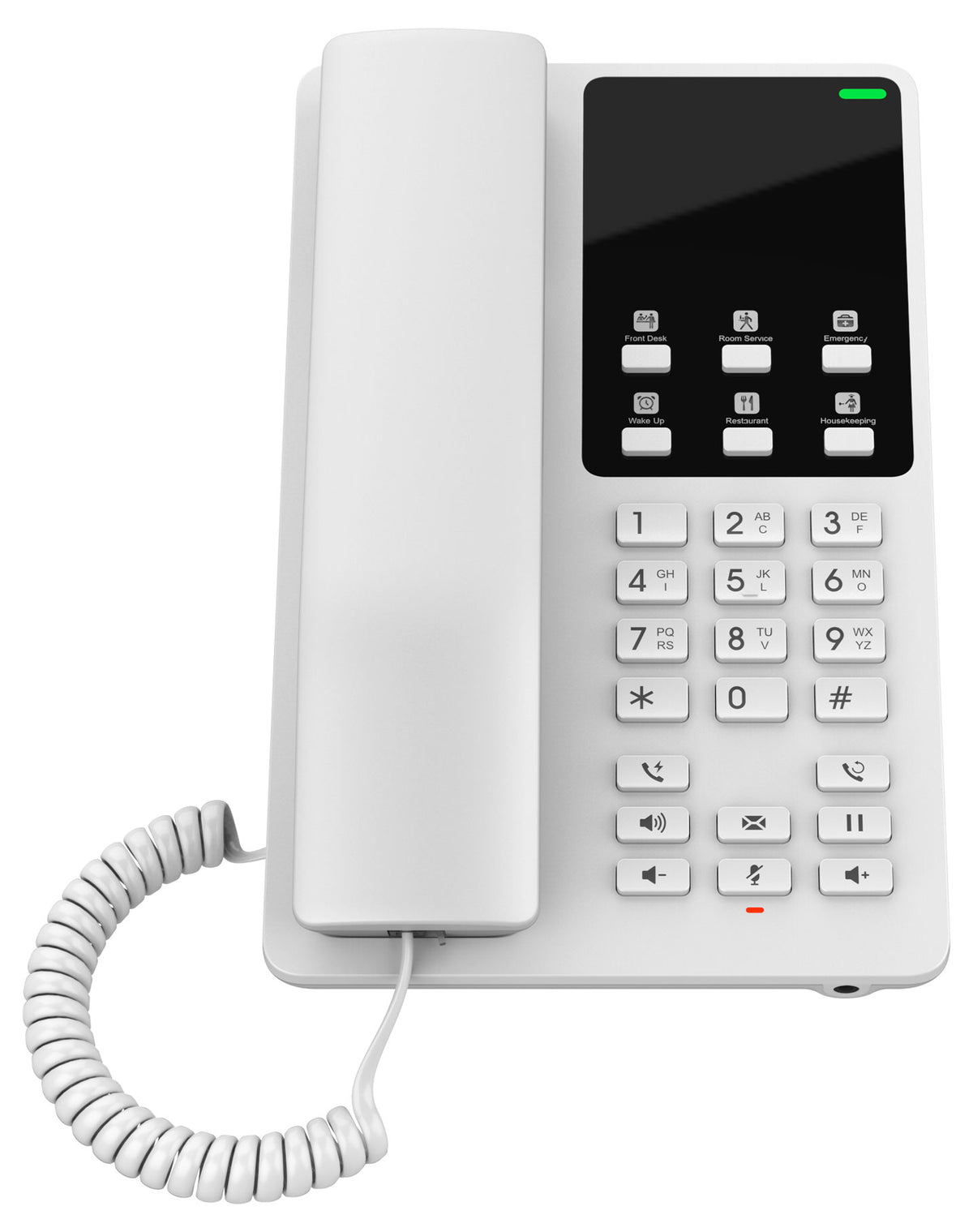 Grandstream GHP620W Hotel Phone, 2 Line IP Phone, 2 SIP Accounts, HD Audio, Built In Wi-Fi, White Colour, 1Yr Wty - Image 5