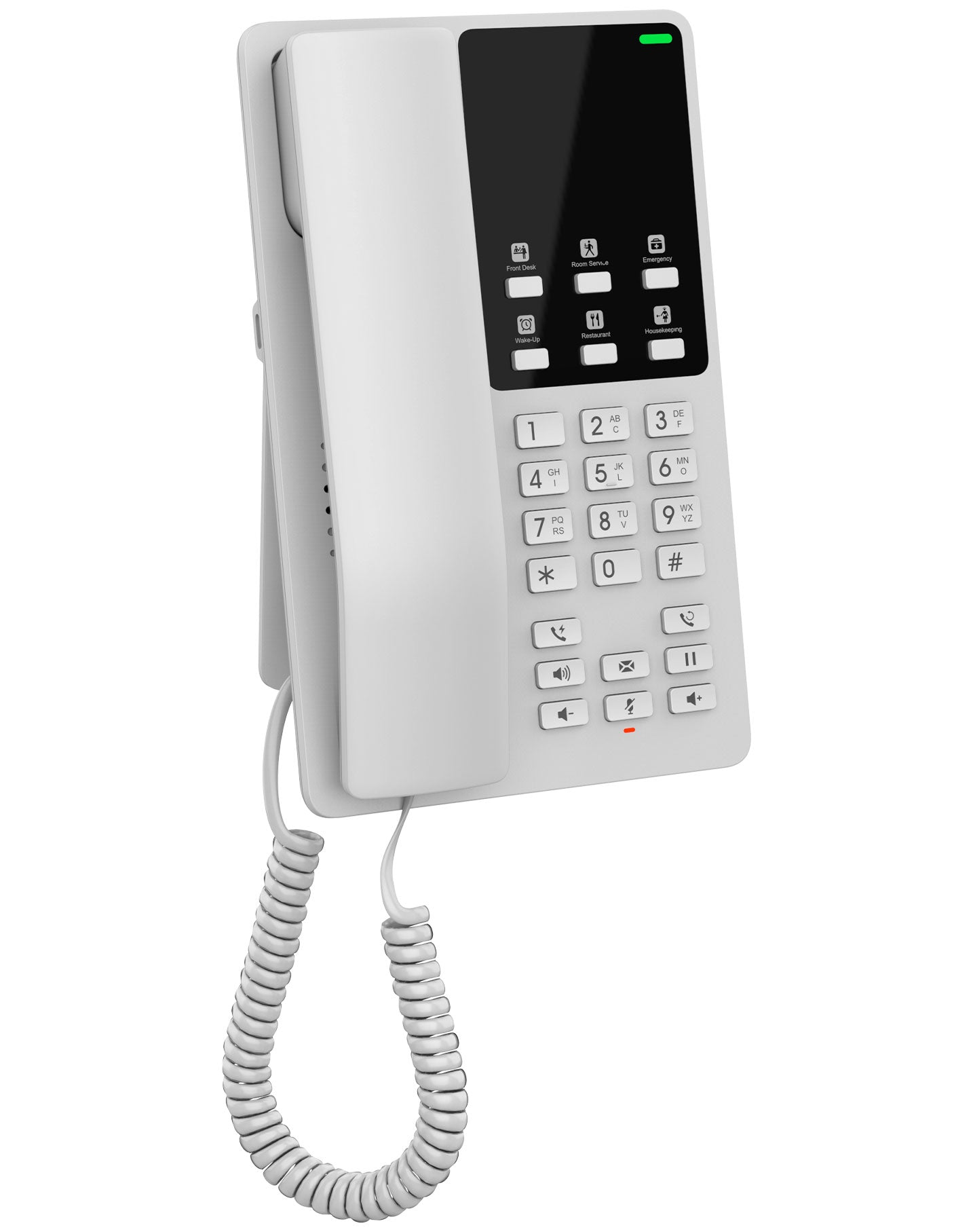Grandstream GHP620 Hotel Phone, 2 Line IP Phone, 2 SIP Accounts, HD Audio, White Colour, 1Yr Wty - Image 3