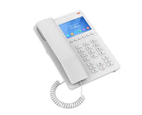 Grandstream GHP630W Desktop Hotel Phone, 3.5" Color LCD, PoE, Dual-band WiFi 6, White - Image 3