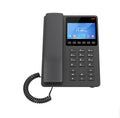 Grandstream GHP631W Desktop Hotel Phone, 3.5" Color LCD, PoE, Dual-band WiFi 6, Black - Image 1
