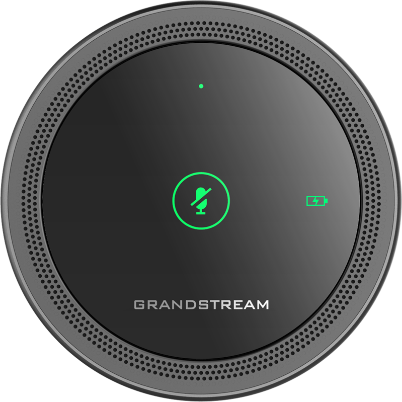 Grandstream GMD1208 Desktop Wireless Expansion Microphone, Bluetooth, 1500mA Li-ion Battery, 8 Omni Microphones, *LS* - Image 1