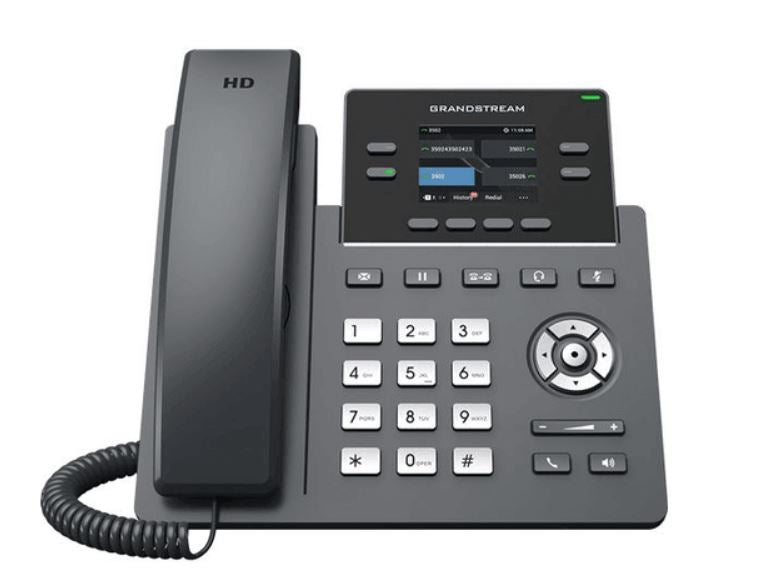 Grandstream GRP2612W 4 Line IP Phone, 2 SIP Accounts, 320x240 Colour Screen, HD Audio, Inbuilt WiFi, Includes PSU - Image 4