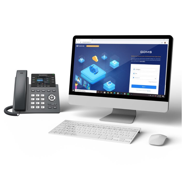 Grandstream GRP2613W 6 Lines, 6 SIP Accounts,  2.8 in scrn, PoE + GigE, Color, WiFi,  HD Audio, - Image 3