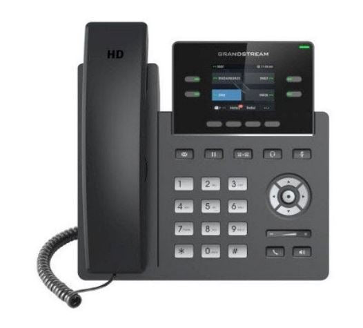 Grandstream GRP2613 6 Line IP Phone, 3 SIP Accounts, 320x240 Colour Screen, HD Audio, Powerable Via POE - Image 4