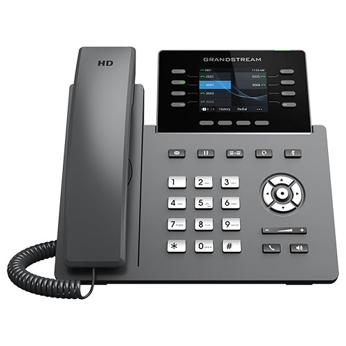 Grandstream GRP2624 8-line professional carrier-grade IP phone with integrated PoE and Wi-Fi - Image 1