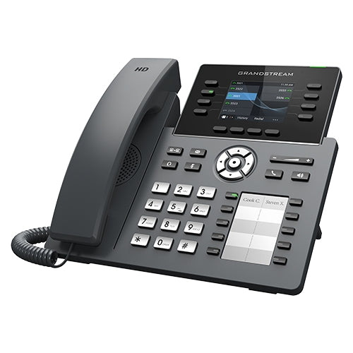 Grandstream GRP2634 4+4 lines, Gigabit, WiFi/BT, Colour Screen, 10 paper based BLF keys - Image 2