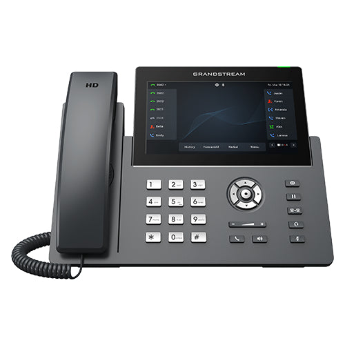 Grandstream GRP2670 12 Line IP Phone, 6 SIP Accounts,7" Touch Screen, BLF Keys, HD Audio - Image 4