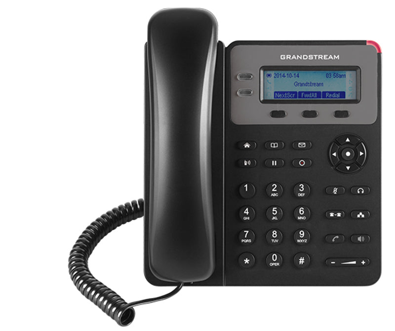 Grandstream GXP1615 1 Line IP Phone, 1 SIP Account, 132x48 Colour LCD Screen, HD Audio, Powerable Via PoE - Image 4