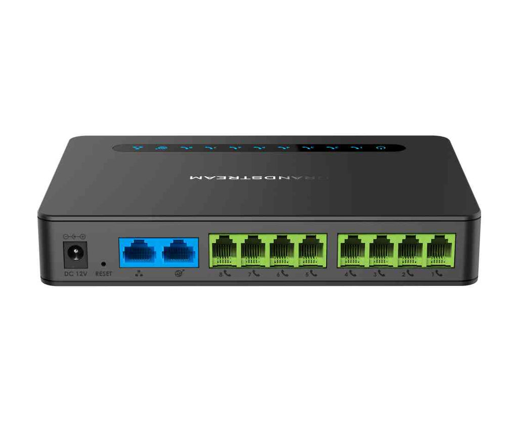 *LS* Grandstream HT818 FXS ATA, 8 Port Voip Gateway, Dual GbE Network, Supports 2 SIP profiles and 8 FXS ports, Supports T.38 Fax for reliable Fax-ove - Image 2