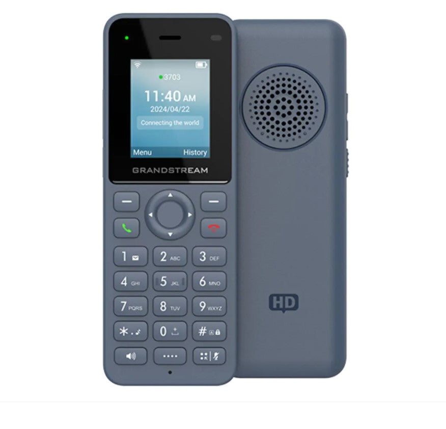 Grandstream WP816 Cordless Wi-Fi IP Phone with Integrated Dual-Band and 6-Hour Talk Time, Bluetooth, Wi-Fi, HD voice, 2 SIP Accounts, 2 Lines - Image 2