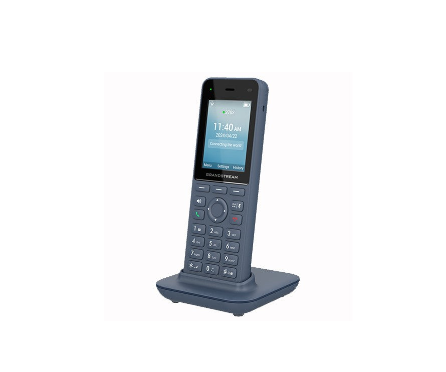 Grandstream WP826 Cordless Wi-Fi IP Phone with Integrated Dual-Band Wi-Fi, 12-Hour Talk Time, 3 SIP Accounts, 3 Lines, HD Voice, Bluetooth - Image 3