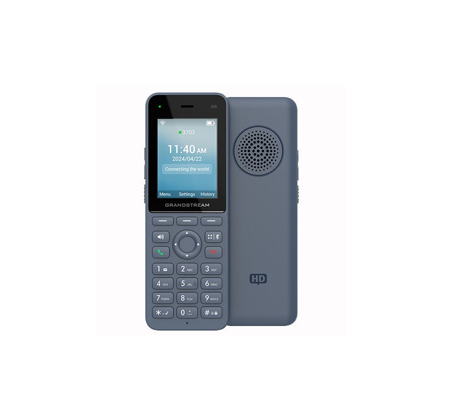 Grandstream WP826 Cordless Wi-Fi IP Phone with Integrated Dual-Band Wi-Fi, 12-Hour Talk Time, 3 SIP Accounts, 3 Lines, HD Voice, Bluetooth - Image 1