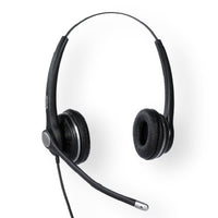SNOM A100D Wideband Binaural Headset For Snom-D3xx/D7xx/7xx, 300° Frlexible Boom, Passive Noise Cancelling Microphone - Image 1
