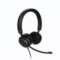SNOM A310D Corded Headset Duo, Full band audio, High wearing comfort, Lightweight construction, Perfect noise shielding from the surroundings - Image 1