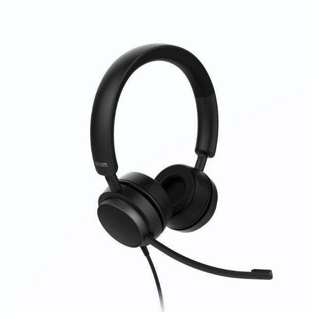 SNOM A310D Corded Headset Duo, Full band audio, High wearing comfort, Lightweight construction, Perfect noise shielding from the surroundings - Image 5