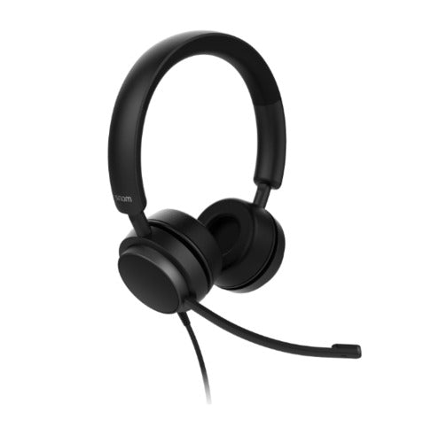 SNOM A310D Corded Headset Duo, Full band audio, High wearing comfort, Lightweight construction, Perfect noise shielding from the surroundings - Image 2