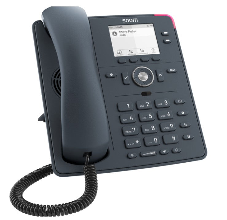 SNOM D140 DeskTelephone, PoE, HD Audio, Cost-effective, 2 SIP Identities, Low Power Consumption (PoE) - Image 2
