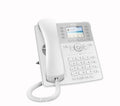 SNOM D735 SIP Desk Telephone, l 2.7 Inch TFT Display, 32 Self-Labeling Function Keys (8 Physical), White - Image 1