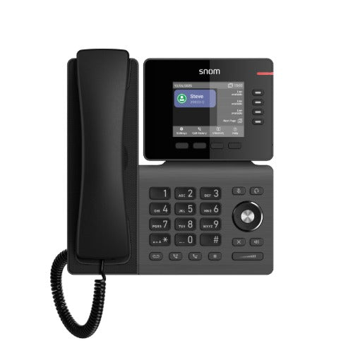 SNOM D810W IP Phone, 3.3" Colour Display, 12 SIP Accounts, HD Audio, Wi-Fi, USB & PoE, Linux - Image 2