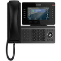SNOM D815 Desk Telephone, 5” (480x272) color LCD, 10 (36) configurable self-labeling multicolor LED keys, 2 USB ports, 3-year standard warranty - Image 1