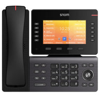 SNOM D892M IP Phone, High Resolution 5" IPS Colour Display, 12 SIP Accounts, HD Audio, Integrated DECT Receiver, Wi-Fi & Bluetooth, USB & PoE, Linux - Image 3