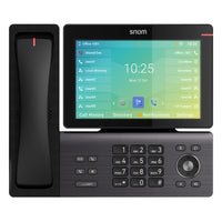 SNOM D895M IP Phone, 8" High-Resolution Touchscreen Display, Microsoft Teams Certified, Integrated DECT Handset, Bluetooth 5.0 & Dual-Band Wi‑Fi - Image 4