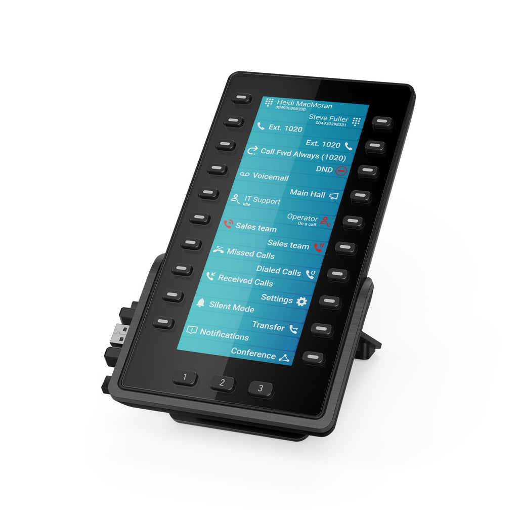 SNOM D8C Expansion module 6.8 Zoll (17.2 cm) TFT colour screen, Expansion module with 60 programmable buttons on 3 sides, Plug-and-play - Image 3