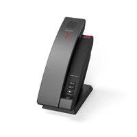 SNOM HD101 Hospitality Phone, Cordless DECT handset, Antibacterial housing, Large LED call indicator, Up to 4 handsets, PoE, HD audio - Image 1