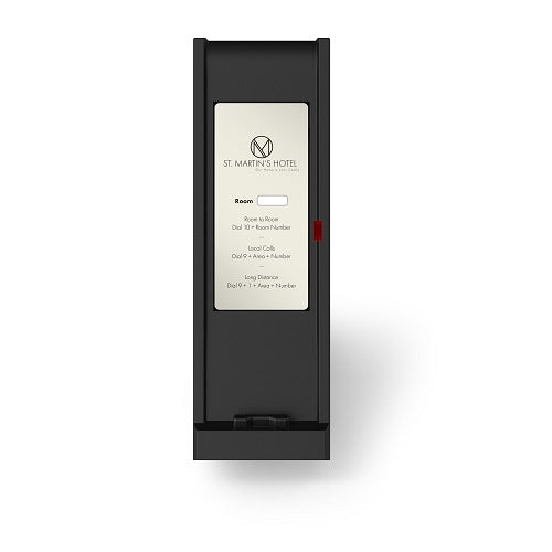SNOM HD300A Analogue Hotel/guest room telephone, Antibacterial housing, Hospitality features, Customisable faceplate, Analogue PABX, HD audio - Image 4