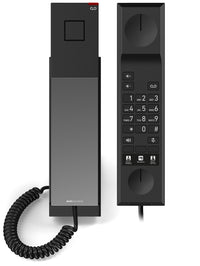 SNOM HD300 Hotel/guest room telephone, Antibacterial housing, Hospitality features, Customisable faceplate, Power over Ethernet (only), HD audio - Image 2