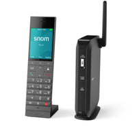 SNOM HM201 DECT Hospitality Telephone, Cordless DECT handset, Antibacterial housing, Large colour display, Up to 4 handsets, Backlit keypad, PoE - Image 3