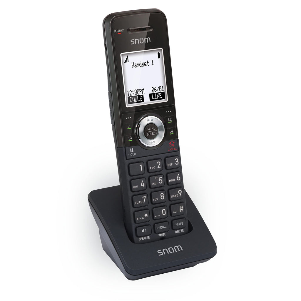 SNOM M10 Office Handset, Headset Connectable, Backlit Keypad, Long Standby time, Advanced Audio Quality **IPS-M10-PP** - Image 1