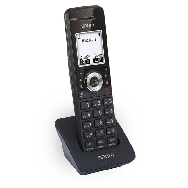 SNOM M110SC Snom IP DECT Bundle M100 SC and M10 SC, Operation of up to 10 Snom M10 SC, Up to 8 SIP accounts, Up to 6 simultaneous call, OTA updates