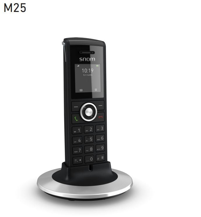 SNOM M25 Office Handset, Colour Screen, 75 Hours Standby Time, 3.5mm Headset Jack,  Multiple Language Support - Image 5