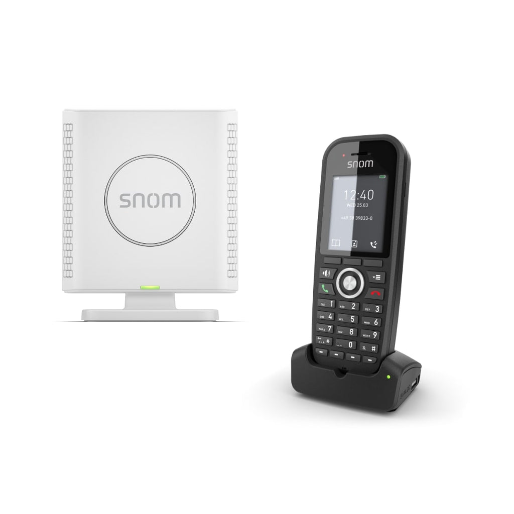 SNOM M430 bundle EU, M30 & M400, PoE, Single Cell, Backlit Keyboard, Long Standby Time, Security (TLS & SRTP),  For PSU Use IPS-4661-AU - Image 1