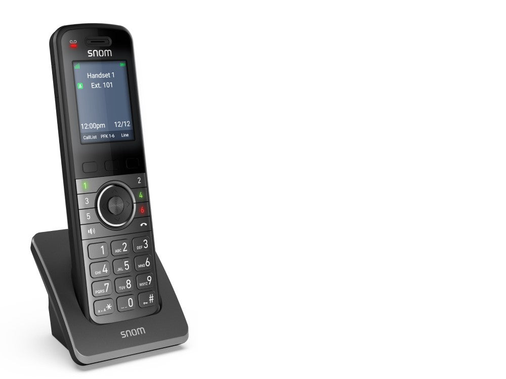 SNOM M55 DECT Handset, Bluetooth, HD Audio Quality, Long Standby time, Backlit Keys, Advanced Audio Quality,  For PSU Use IPS-4661-AU - Image 2