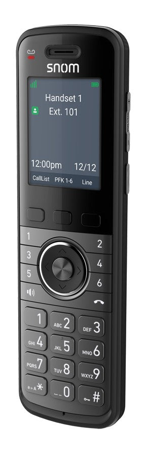 SNOM M55 DECT Handset, Bluetooth, HD Audio Quality, Long Standby time, Backlit Keys, Advanced Audio Quality,  For PSU Use IPS-4661-AU - Image 3