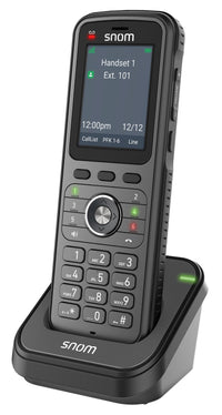 SNOM M56 DECT Handset, 2.4-inch colour display, 6 programmable LED function keys, IP67 protection class, 12 hours talk time, Bluetooth support, SCE - Image 3