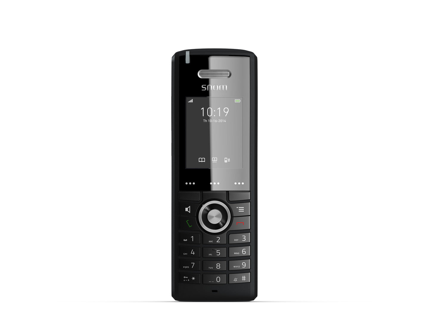 SNOM M65 Professional DECT Handset, Wideband HD Audio Quality Corded (LS), Advanced Voice Quality,  6 Polyphonic Ringtones - Image 2