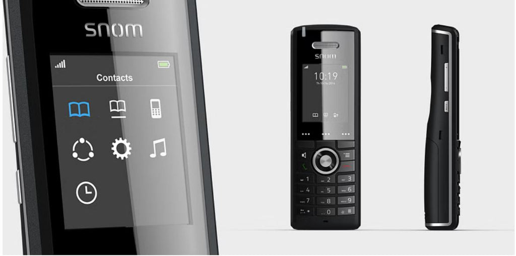 SNOM M65 Professional DECT Handset, Wideband HD Audio Quality Corded (LS), Advanced Voice Quality,  6 Polyphonic Ringtones - Image 3