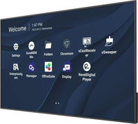 ViewSonic CDE7530 75" 4K Presentation Display, Wireless presentation Single USB-C cable 24/7 video playback Remote management ProAV Portrait display - Image 2