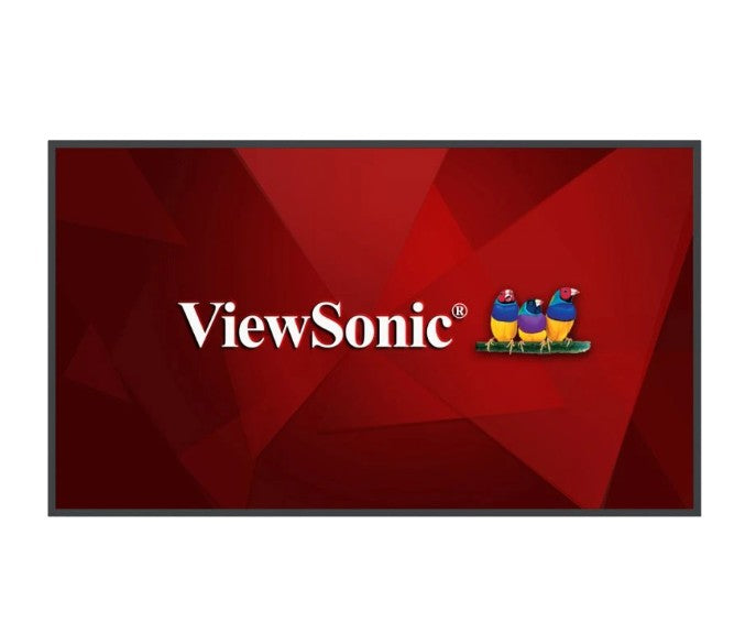 ViewSonic CN6501-1C 65" 4K Ultra HD Clarity and Flexible Presentation Display, 24/7 Non-Stop Playback, USB-C Port, Intuitive Signage Player Brightness